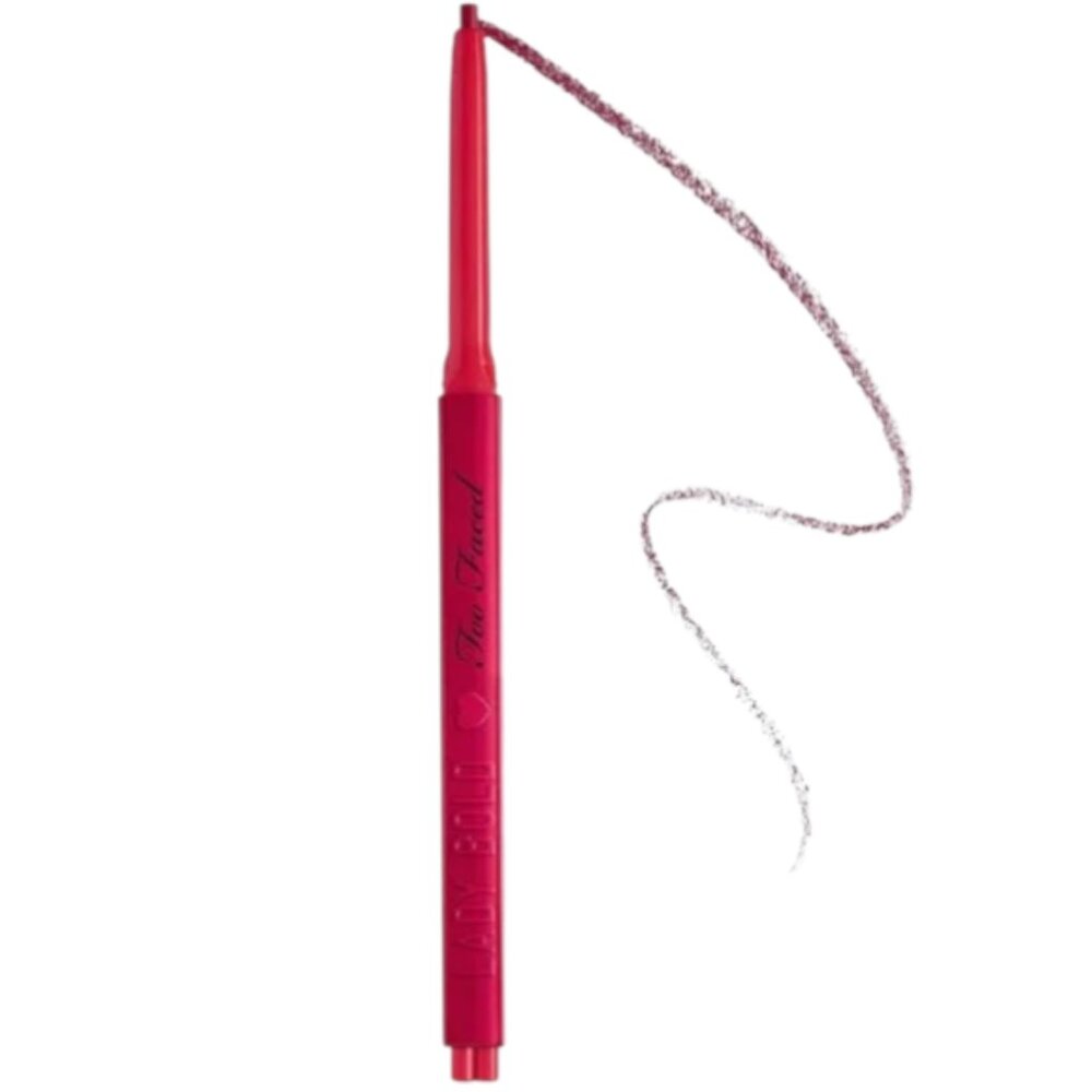 Too faced~Lady Bold Waterproof Longwear  Lip Liner~Lady‎ Bold~0.008oz~NIB